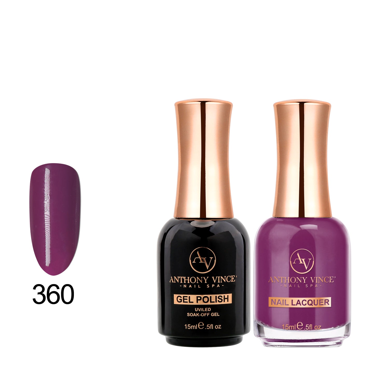 Nail lacquer - couture color - shine and long duration - gel effect -  protective treatment - Sabina